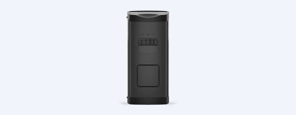 Image of XP700 X-Series Portable speaker from back.