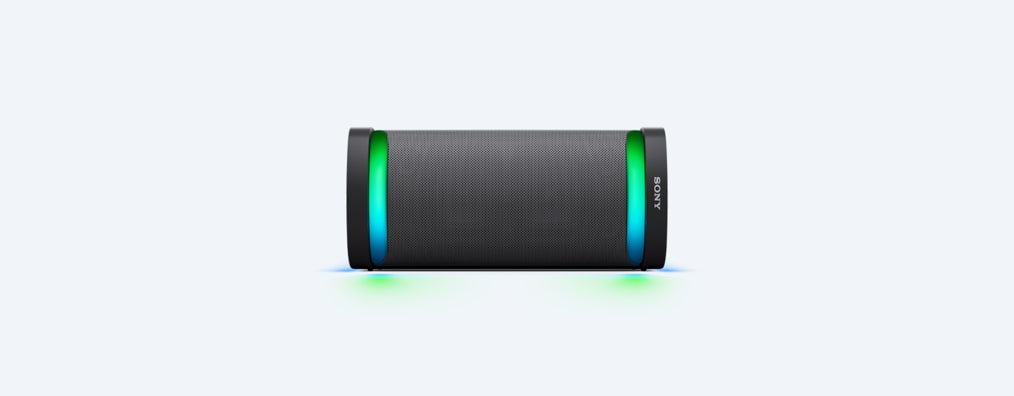 Image of XP700 X-Series Portable speaker from front in landscape.